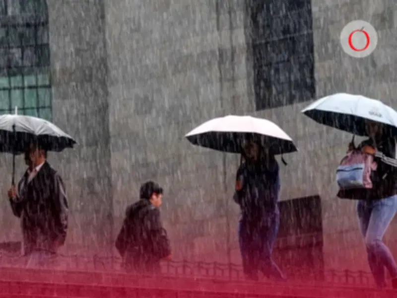 Lluvias fuertes y granizo en CDMX: alerta para 4 estados