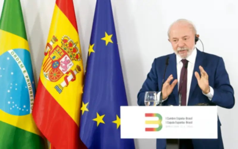 Lula y Sánchez unen fuerzas contra la extrema derecha y defienden multilateralismo