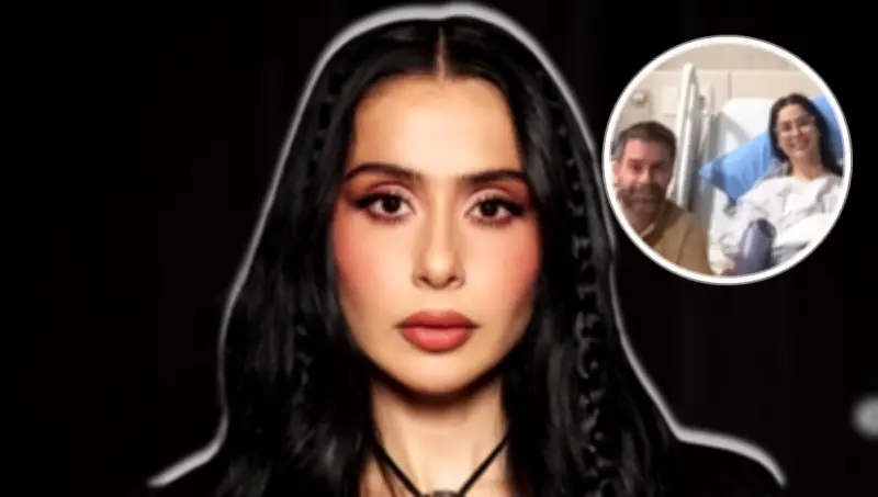 Lupita Villalobos reaparece con su esposo Juan en hospital tras diagnóstico de hematoma subdural