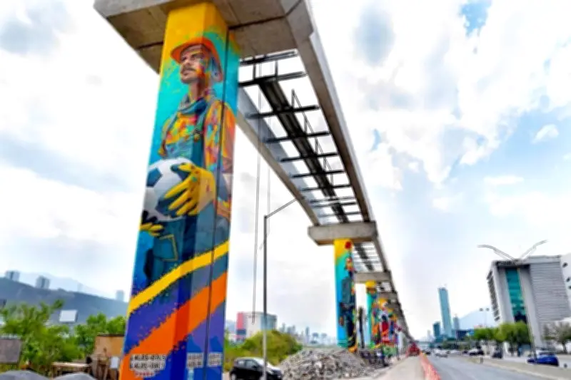 Macromurales de Nuevo León plasman identidad cultural en espacios públicos