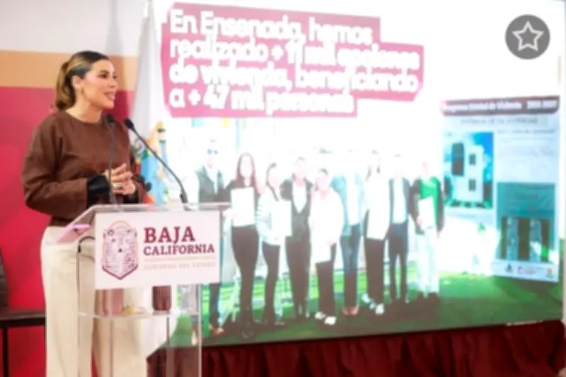 Marina del Pilar supera meta de 100 mil acciones de vivienda en Baja California