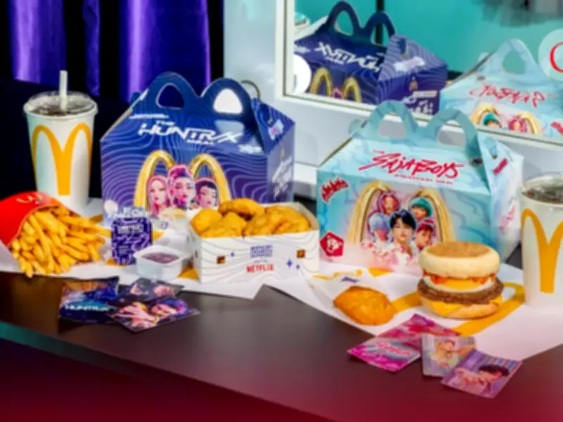 McDonald's y Netflix llevan la batalla K-Pop a Latinoamérica con menús temáticos