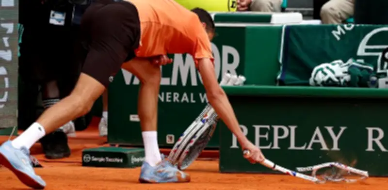 Medvedev explota en Montecarlo: destruye raqueta tras humillante derrota