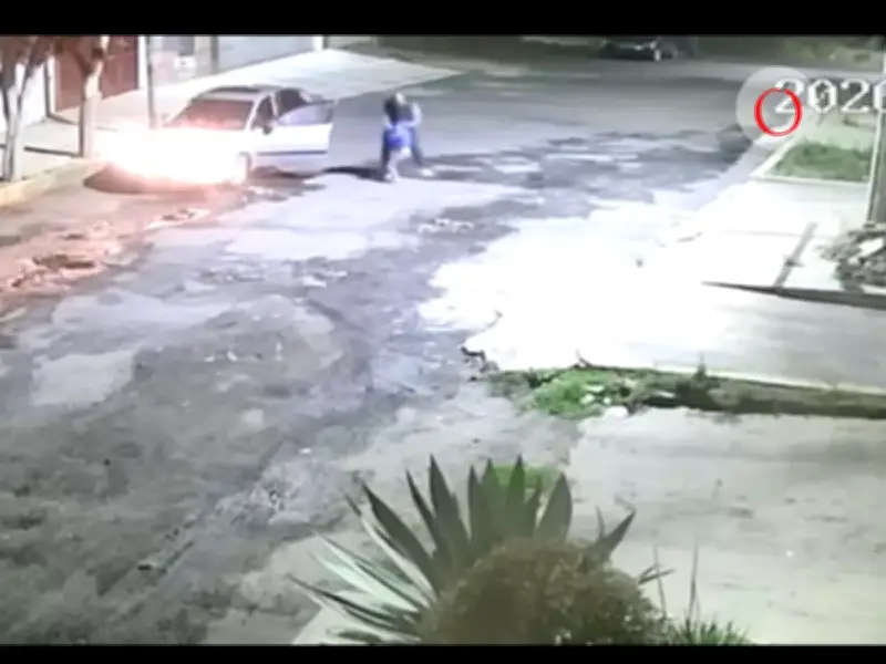 Menor abandonado en Lomas de Padierna: video capta el momento del presunto abandono