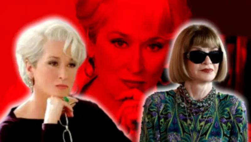 Meryl Streep y Anna Wintour posan juntas en Vogue: El crossover soñado de 'El Diablo Viste a la Moda'