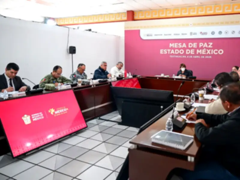 Mesa de Paz en Teotihuacán logra reducción del 36% en delitos de alto impacto