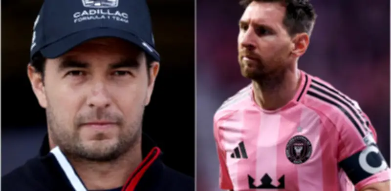 Messi y 'Checo' Pérez: Encuentro histórico en el GP de Miami de la Fórmula 1