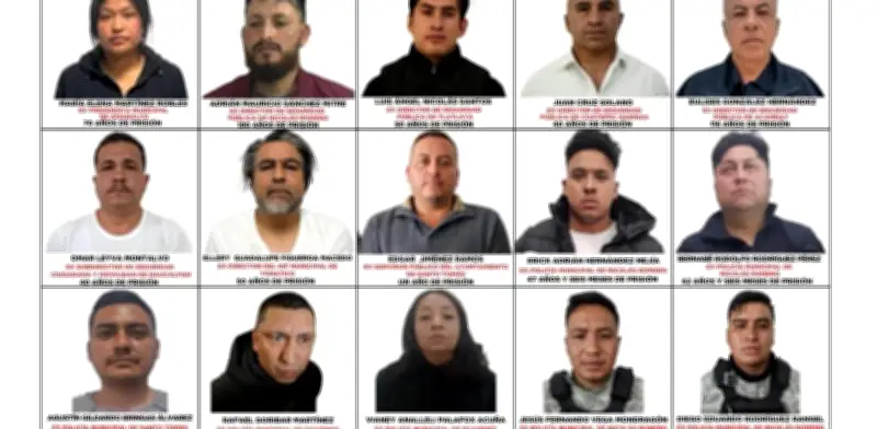 Mil 146 años de cárcel a 20 exfuncionarios del Edomex en Operación Enjambre