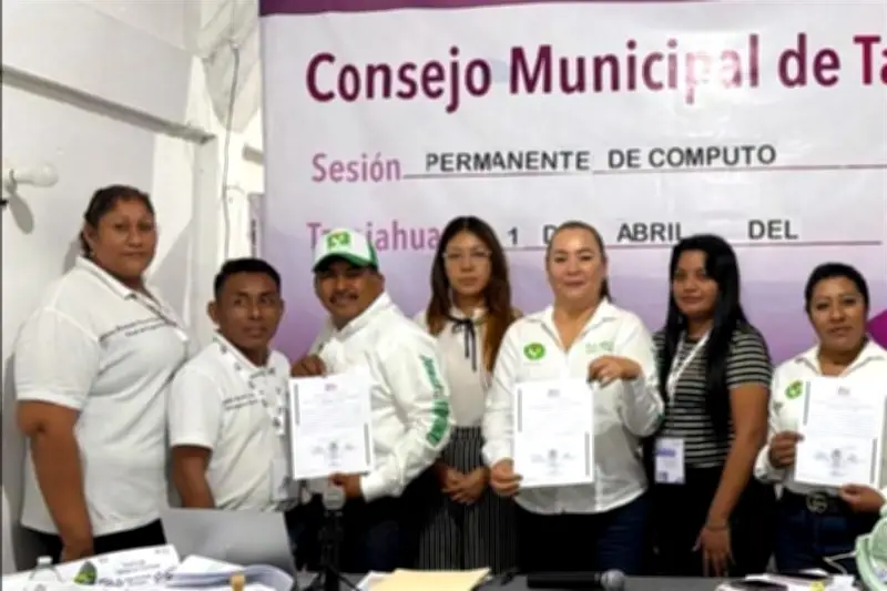 Morena se impone al PT por estrecho margen de 24 votos en Tamiahua, Veracruz