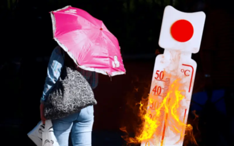 México enfrenta choque climático extremo: calor de 45°C en el sur y tormentas en el norte