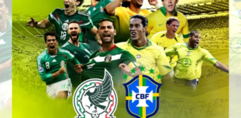 México y Brasil reviven su rivalidad en partido de leyendas del fútbol