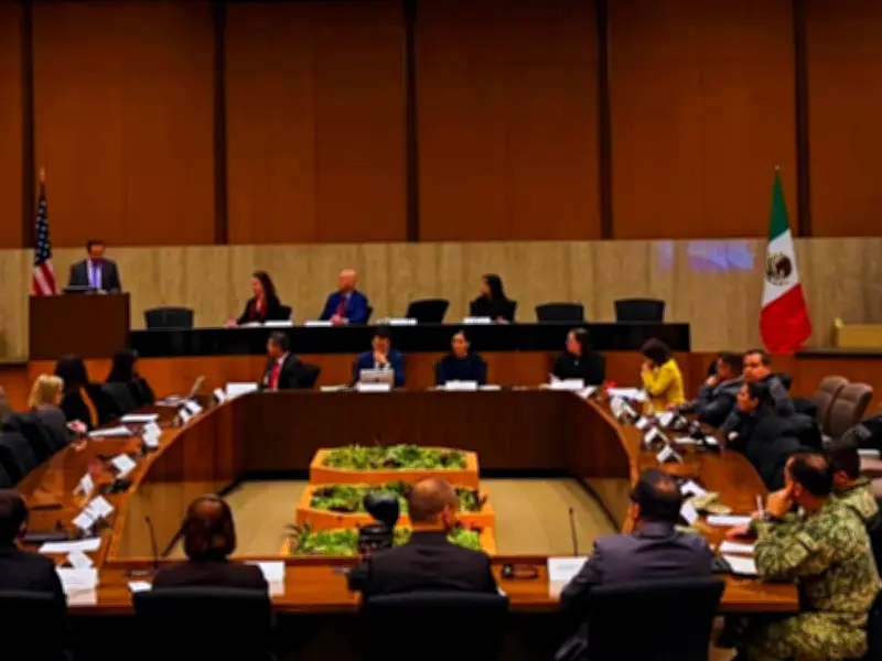 México y EE.UU. fortalecen seguridad fronteriza para agilizar comercio binacional