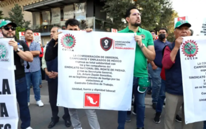 Nacional Monte de Piedad: Huelga de 6 meses sin solución por disputas contractuales