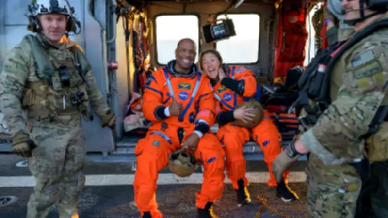 NASA revela imágenes del histórico regreso a la Tierra de la misión Artemis II tras orbitar la Luna