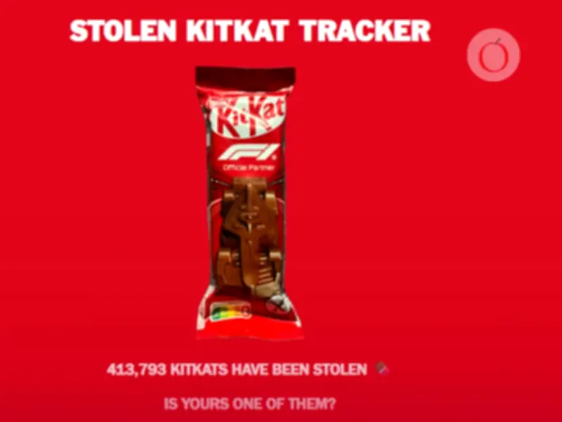Nestlé lanza rastreador para localizar 12 toneladas de KitKat robadas en Europa