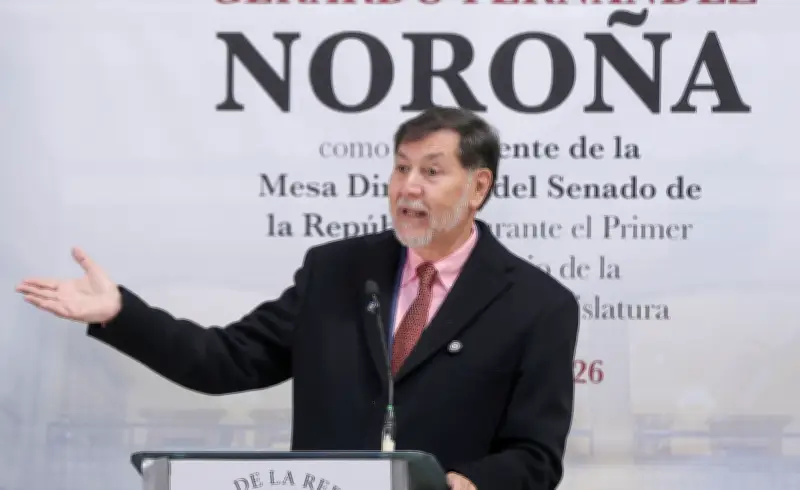 Noroña defiende a hijo de AMLO: 'Son chingaderas que lo estén acosando'
