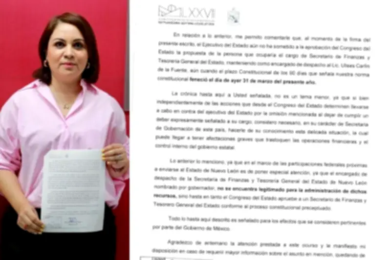 Nuevo León en crisis financiera: Federación alerta por ausencia de tesorero estatal