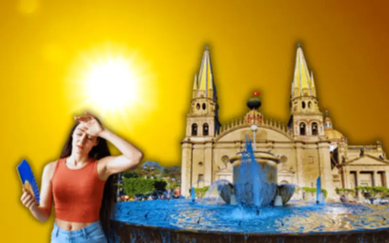 Onda de calor en Guadalajara: pico máximo a las 15:30 horas