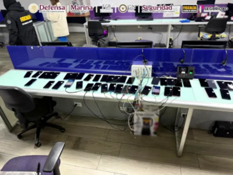 Operación Desconexión: Desmantelan Red de Extorsión con 102 Detenidos y 192 Inmuebles Incautados