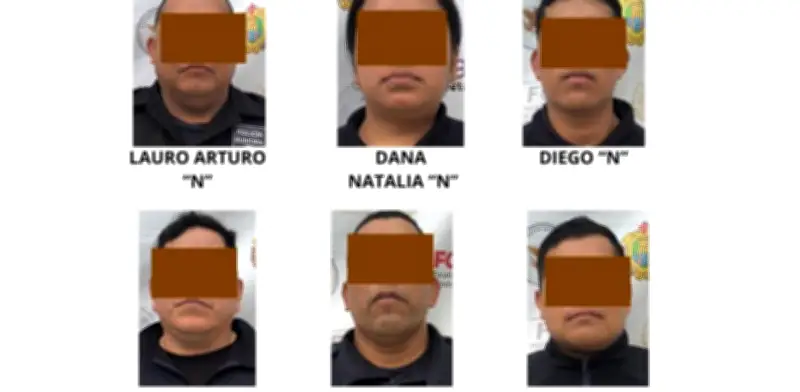 Operativo en Coscomatepec detiene a seis policías municipales por narcotráfico