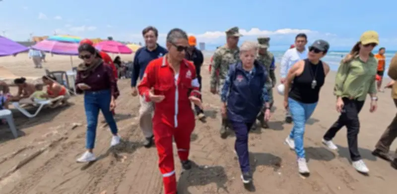 Operativo en Golfo de México logra limpiar 32 playas de hidrocarburo tras recoger 889 toneladas