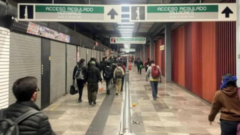 Paro en el Metro CDMX afecta movilidad este lunes 13 de abril; sindicato exige mantenimiento urgente