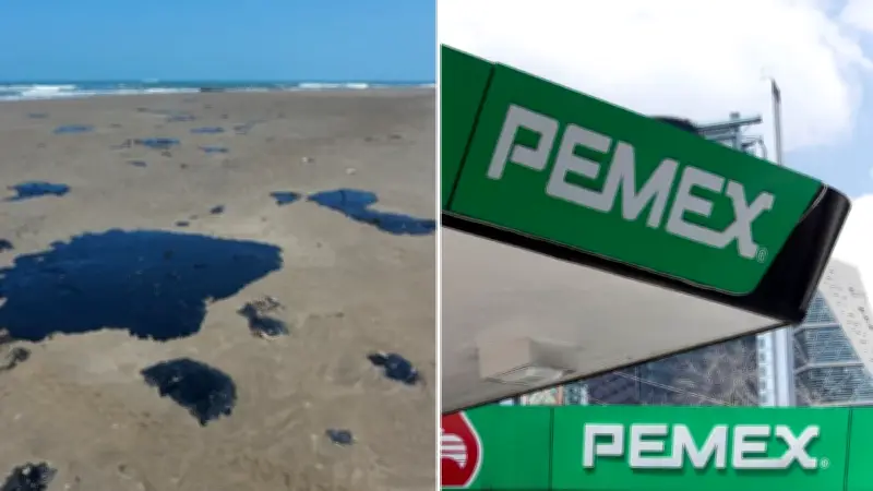 Pemex reconoce grave derrame en Golfo de México; destituyen a 3 funcionarios por omisiones