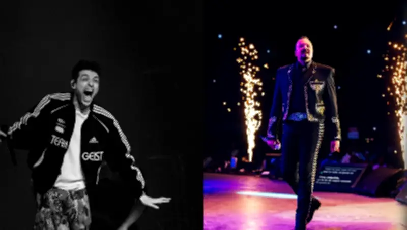 Pepe Aguilar abucheado en concierto de Peso Pluma tras críticas previas a corridos tumbados