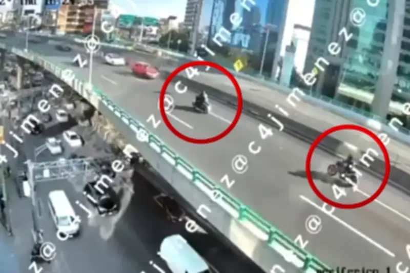 Persecución en Periférico Sur: Muere presunto ladrón tras accidente en sentido contrario