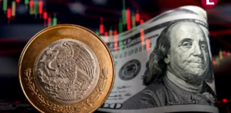Peso retrocede ante el dólar en espera de decisión de la Fed