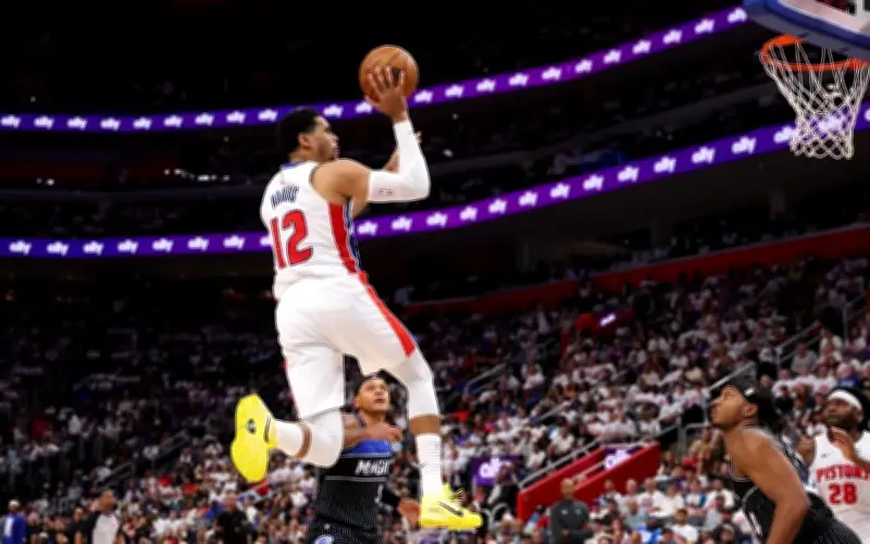 Pistons aplastan al Magic en el Juego 2 y rompen sequía histórica en playoffs