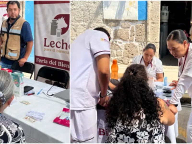 Plan Michoacán por la Paz lleva más de 12 mil servicios a Tarímbaro en feria integral