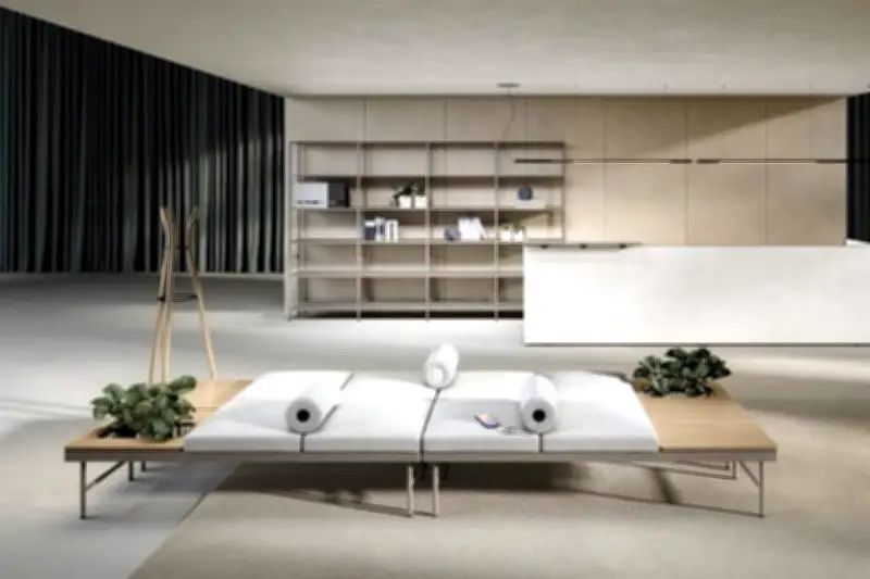 Presentan sofá con sistema de modulación ondulante