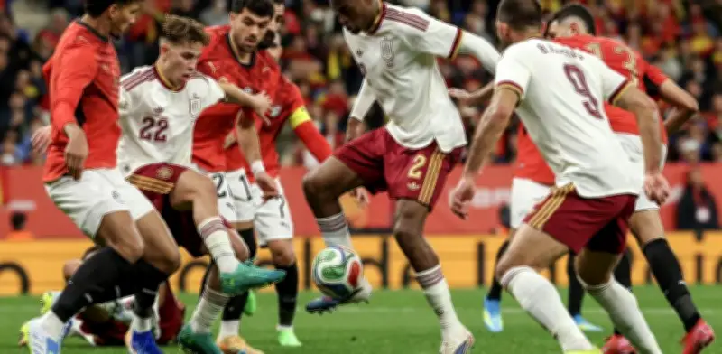 Presidente de RFEF condena cánticos racistas en amistoso España-Egipto en Barcelona