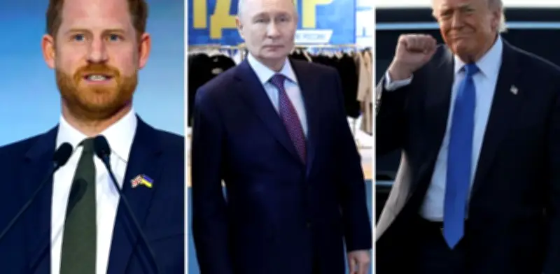 Príncipe Harry pide a Putin detener guerra y Trump se burla de su mensaje