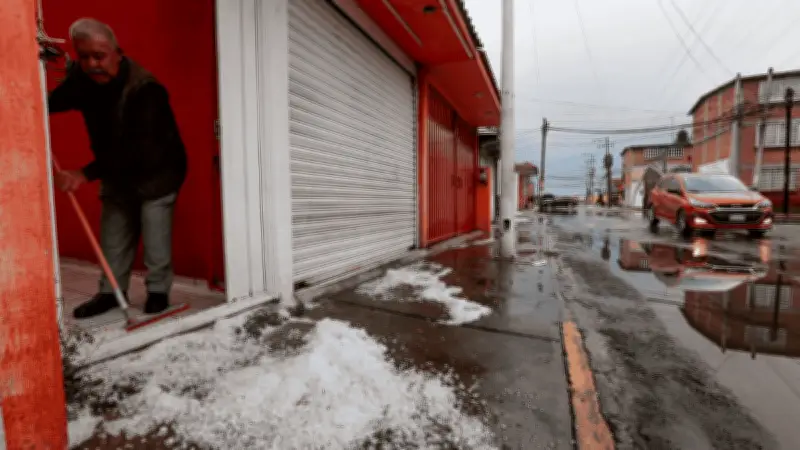 Pronóstico: Lluvias intensas y posible granizo azotarán la CDMX este domingo