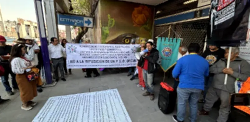 Pueblos Originarios de CDMX Anuncian Boicot y Amparos Contra el Plan General de Desarrollo