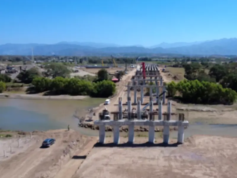 Puente Amado Nervo alcanza 69.86% de avance conectando Nayarit y Jalisco