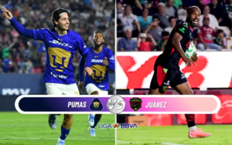Pumas vs Juárez en la J16: Dónde ver el partido en vivo y claves del choque