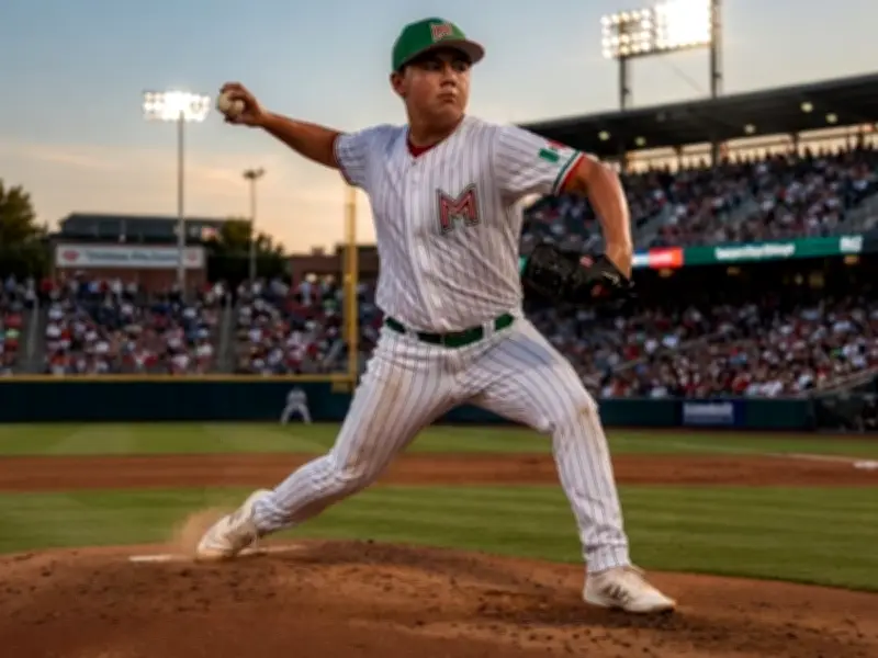 Récord mundial de pitcheo Sub-12 para México en Taiwán