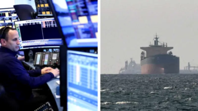 Reapertura de Ormuz no estabiliza mercado: petróleo caro y Wall Street mixto