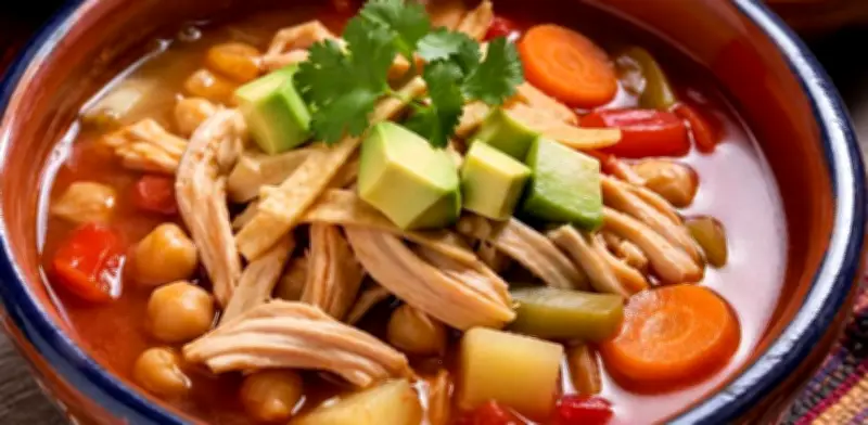 Receta de caldo tlalpeño: el clásico de la CDMX para días lluviosos