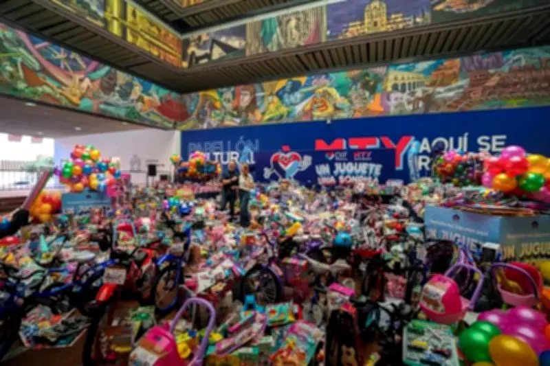 Recolectan más de 10 mil juguetes para el Día del Niño en Nuevo León