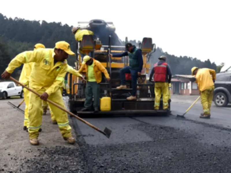 Reconstruyen carretera Ocoyoacac-Tenango con ahorro del 70% en inversión estatal