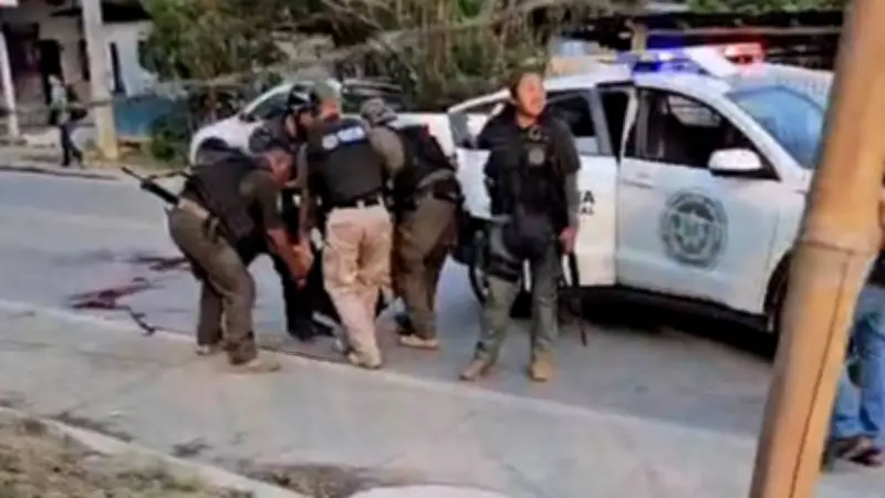 Refuerzan seguridad en Tamazunchale tras balacera: un muerto y dos policías heridos