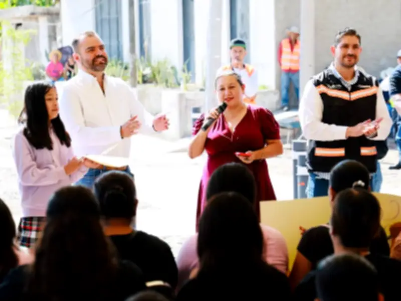 Rehabilitan calle Matamoros en San Sebastián el Grande con inversión de 8.9 mdp