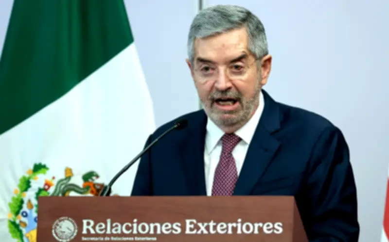 Reportan salida de Juan Ramón de la Fuente de la SRE por motivos de salud