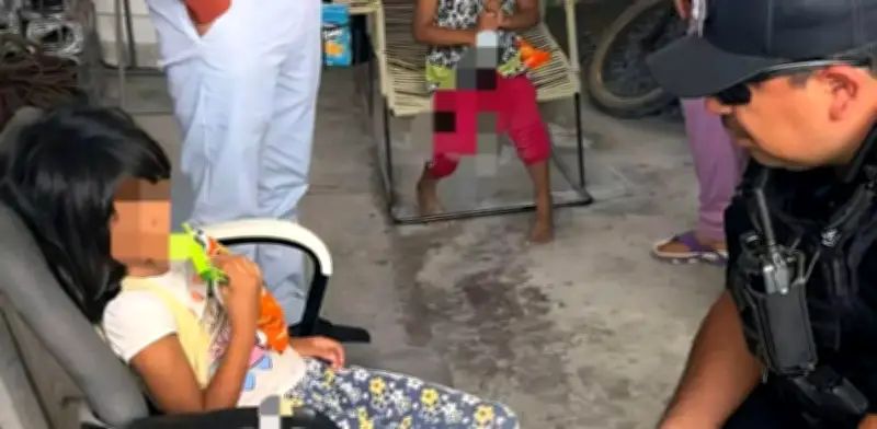 Rescatan a dos niñas encadenadas en Reynosa tras alerta ciudadana