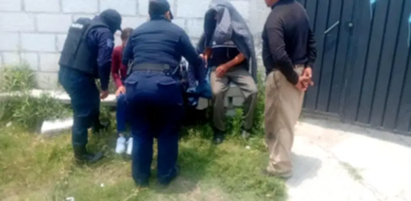 Rescatan a familia secuestrada en Tlaxcala tras engaño por redes sociales; dos detenidos