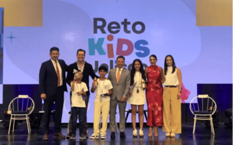 Reto Kids Jalisco 2026 premia a estudiantes con proyectos innovadores